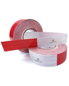 3M Diamond Grade Reflective Adhesive Tape 983D Red and White Waterproof Sticker