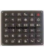 SANY Membrane Switch JC-SPAD35N-5